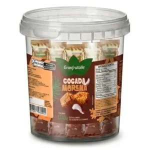 Cocada Morena c/ 9 potes 1,04 Kg
